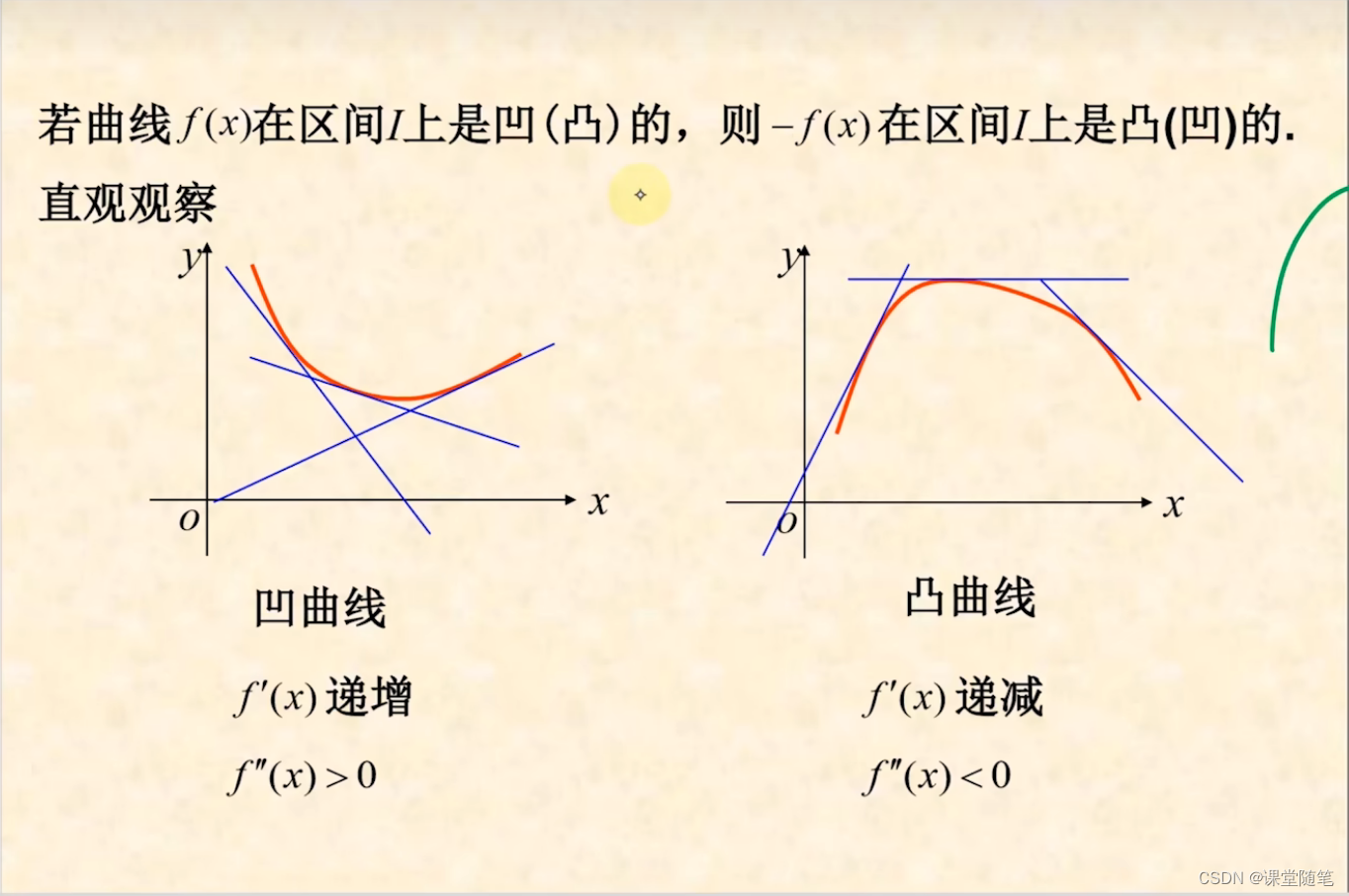 (高数)函数的凹凸性和拐点_那凸函数在x趋于负的图像,也是德塔y大于dy吗-CSDN博客