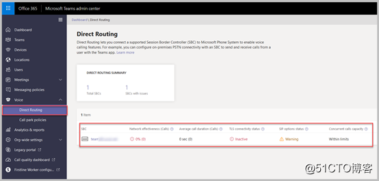 Microsoft Teams Voice语音落地系列-5 实战: Sonus语音网关配置