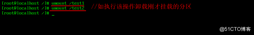 Linux中 创建、挂载及卸载（包括自动挂载）文件系统