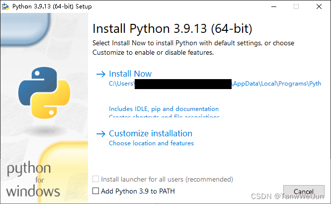 Python安装程序