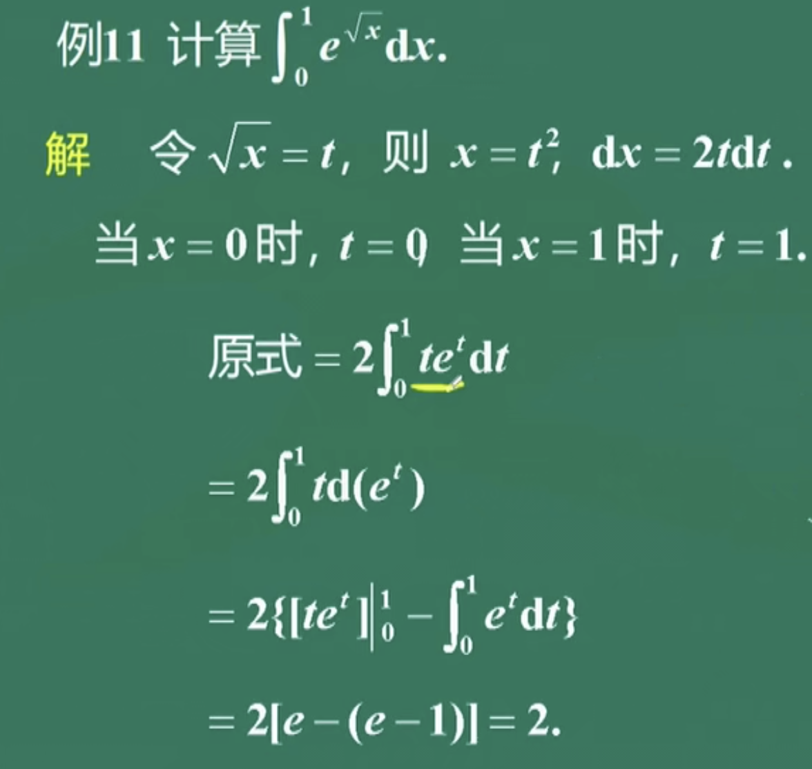 高数__定积分的分部积分法___十分重要_定积分的分布讨论-CSDN博客