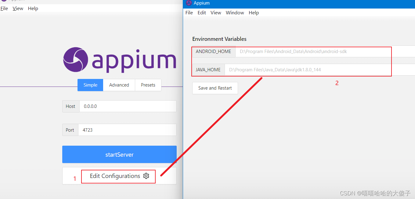 appium server 2.x - @setup - session 11(appium python... win 安装 appium_appium-server-gui-windows-1.22.3-4 安装-CSDN博客
