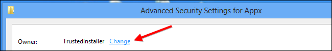 change-trustedinstaller-owner change-trustedinstaller-owner