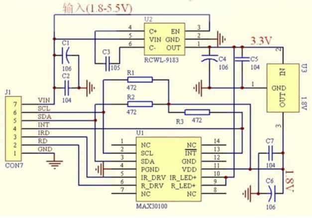 MAX30100 电路不工作