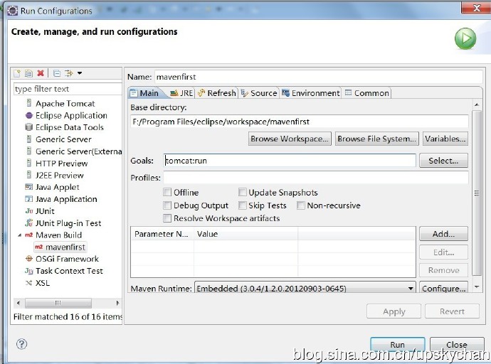Maven的tomcat插件tomcat-maven-plugin