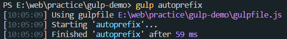 gulp autoprefix