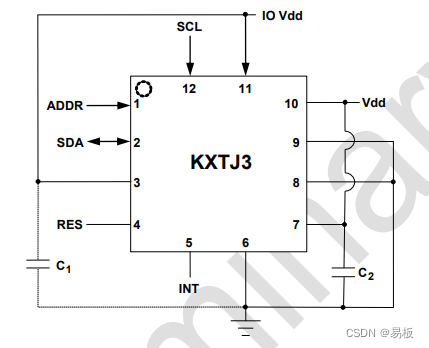 KXTJ3典型电路