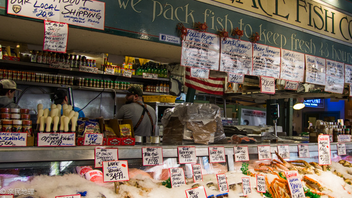 亲民地理-第50期-在美国逛农贸市场-西雅图派克市场 亲民地理-第50期-在美国逛农贸市场-西雅图派克市场