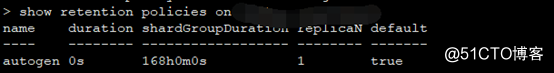 influxdb 数据保留与备份恢复