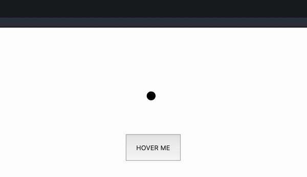 The cursor remains visible when mousing away from the browser.