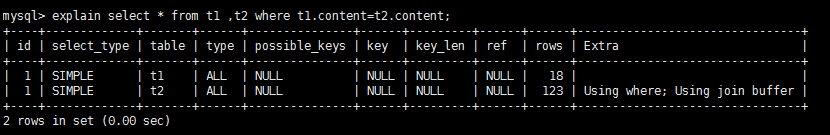 MySQL高级——Explain信息中tpye字段解释插图15 在这里插入图片描述
