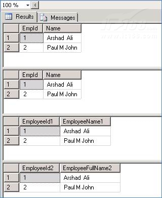 SQL Server2012新特性WITH RESULT SETS