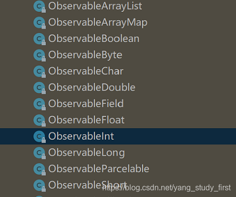 observable field