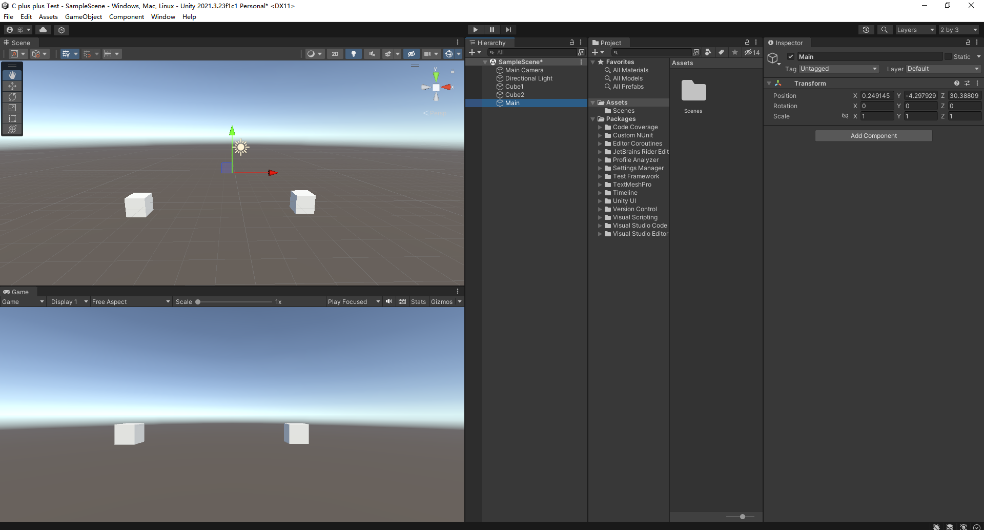 Unity——在C#中调用C++动态链接库（DLL）_unity调用c++封装的dll-CSDN博客