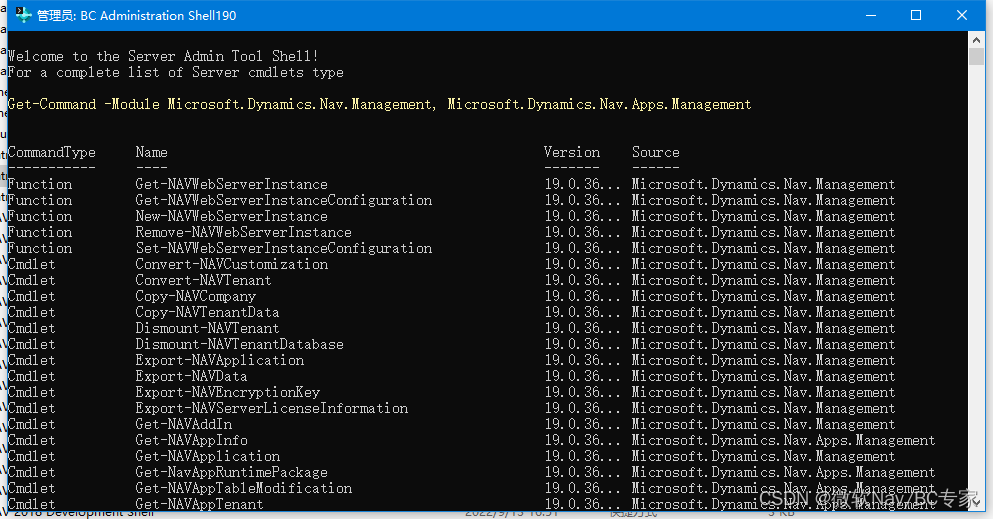 Nav Bc PowerShell 和Microsoft Dynamics NAV / Business Central 关联 ...