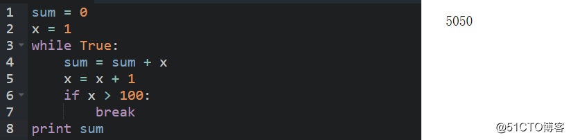 Python条件判断和循环