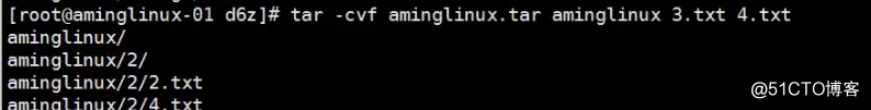 Linux -tar-打包工具