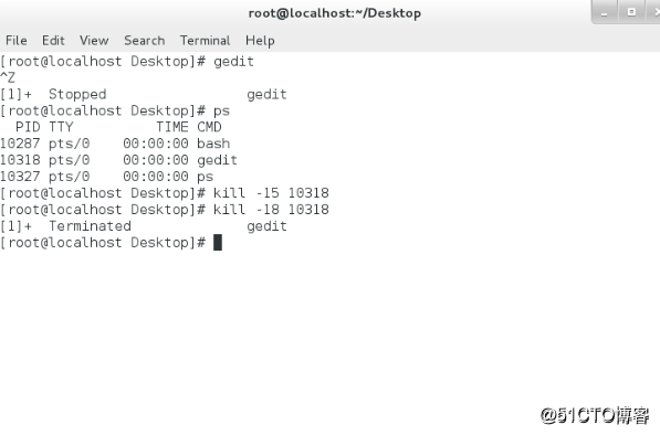 Linux进程和服务的控制