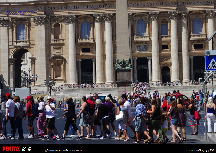 2012意大利之行2：梵蒂冈圣彼得大教堂