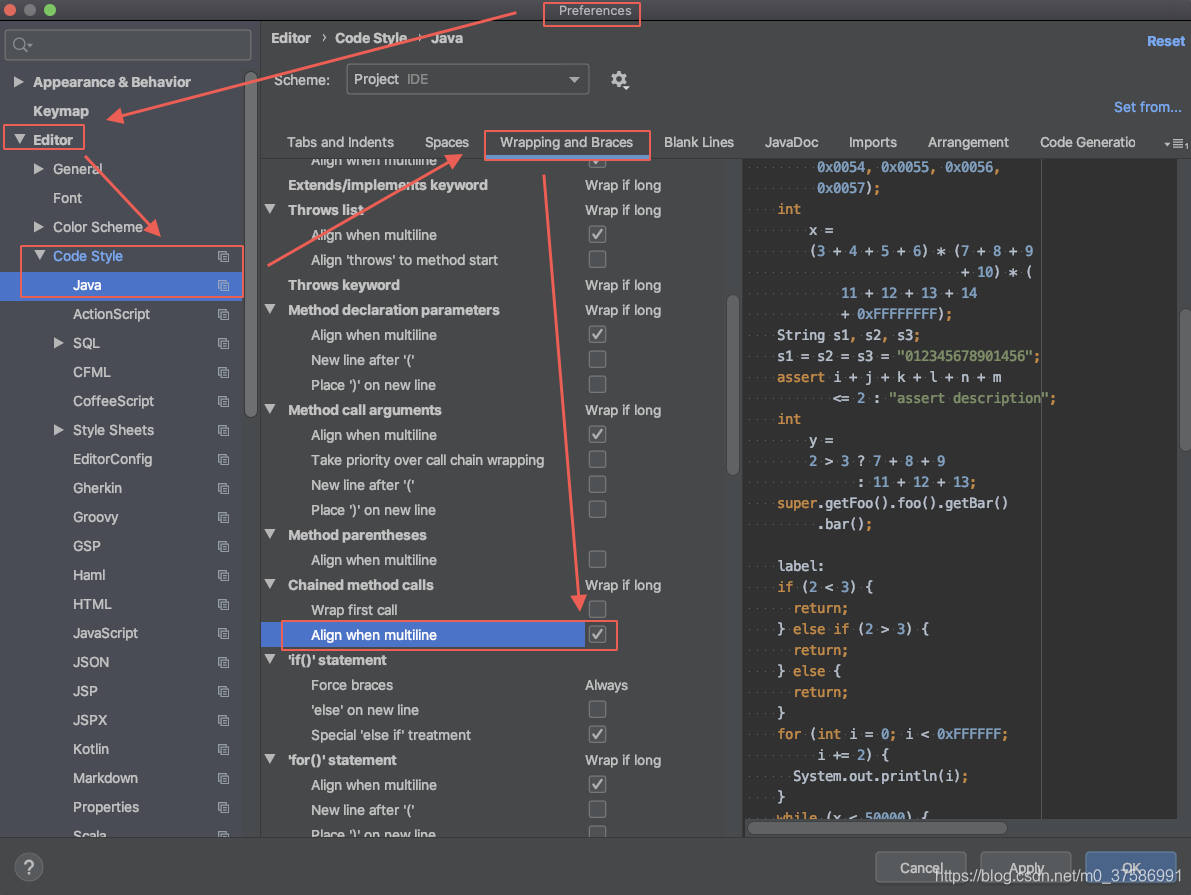 Chained Methods Java java stream 如何对齐_idea chained method calls-CSDN博客