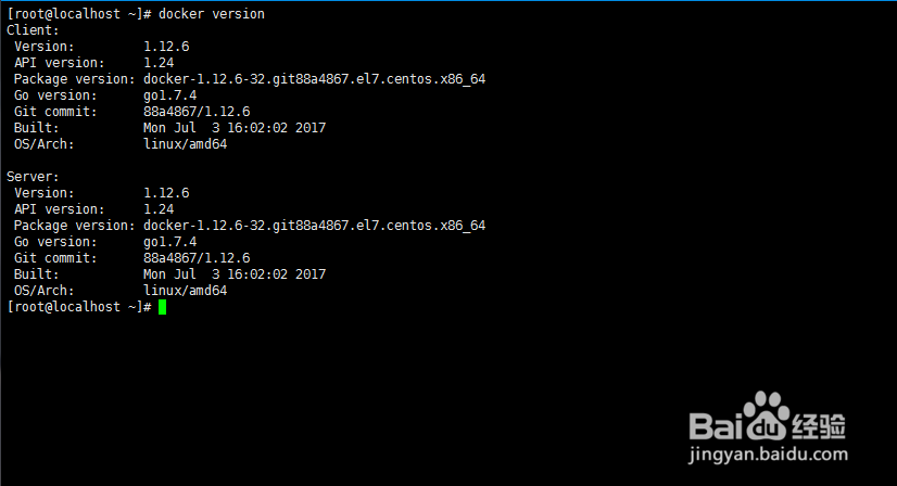 CentOS中Docker安装