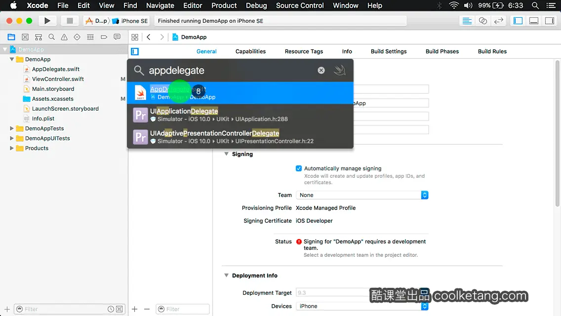 互动教程 for Xcode9 & Swift4-酷课堂
