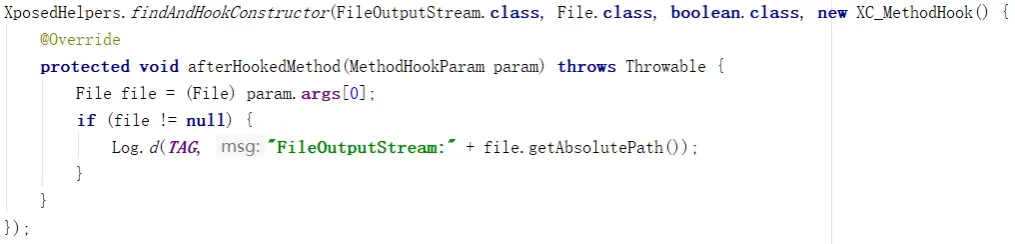 VirtualXposed hook 构造函数