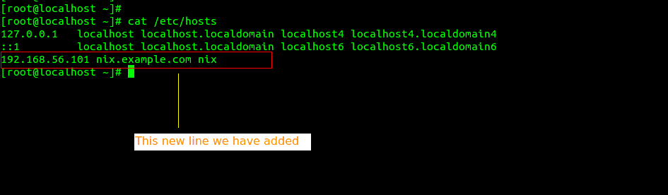 Hostname CentOS 7