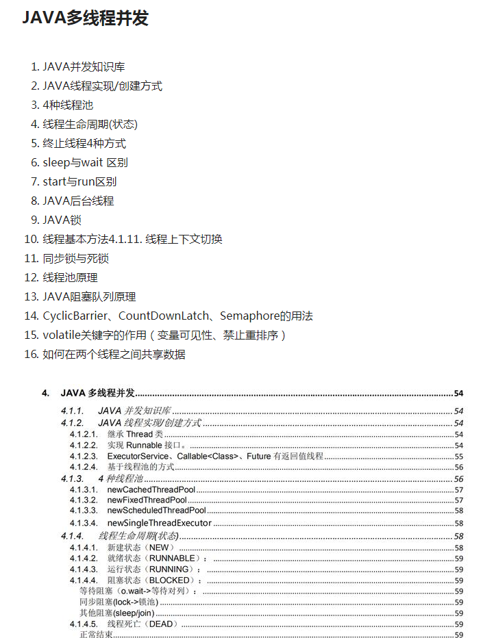 Java面试很难？靠这份文档学习2个晚上拿到阿里，网易等大厂offer