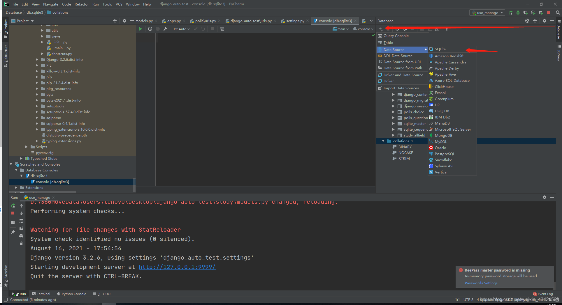 pycharm：访问数据库_怎么查看pycharm的数据库-CSDN博客