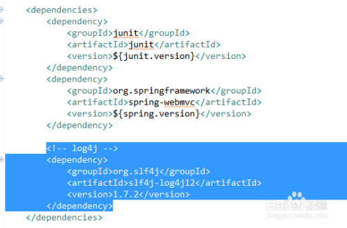 log4j配置，在springmvc中配置slf4j+log4j