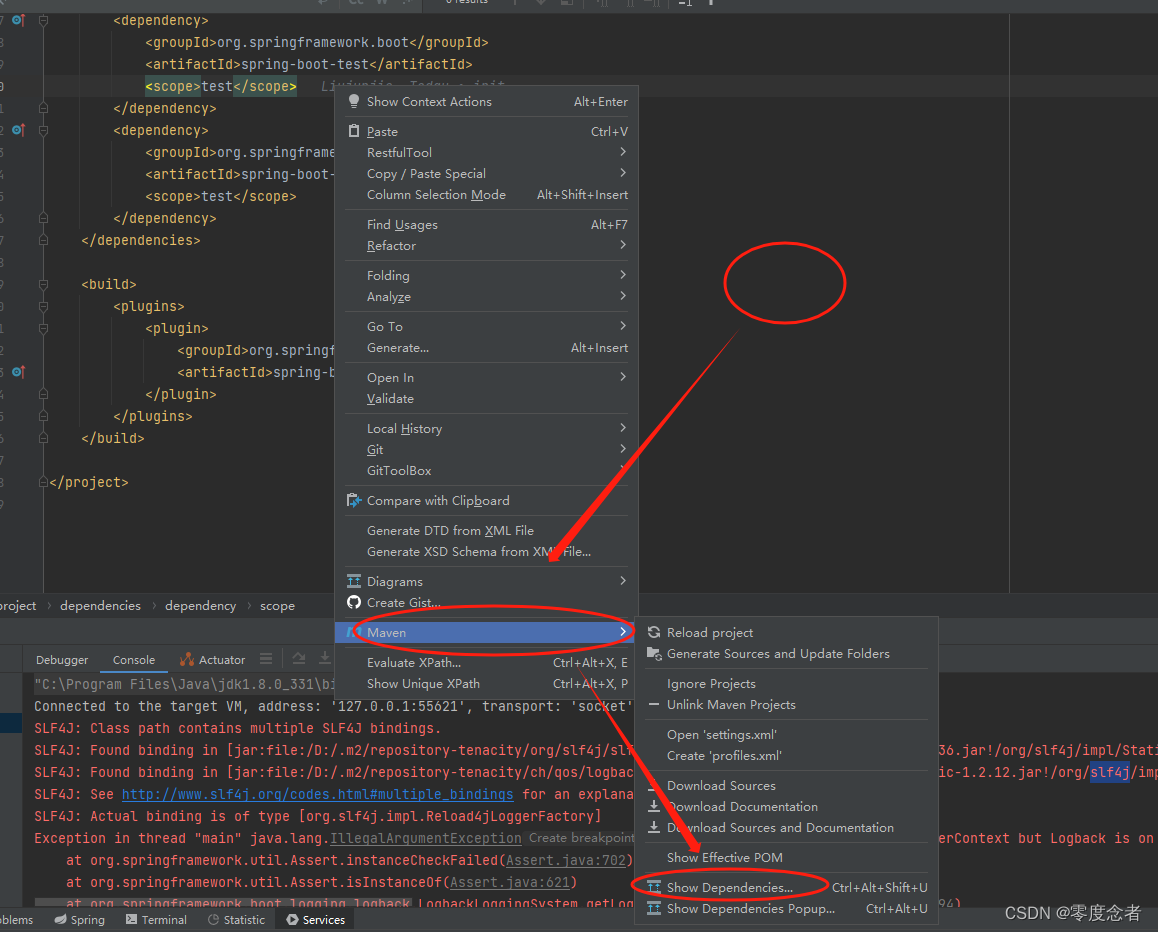 Loggerfactory LoggerFactory is not a Logback LoggerContext but Logback is on the ...