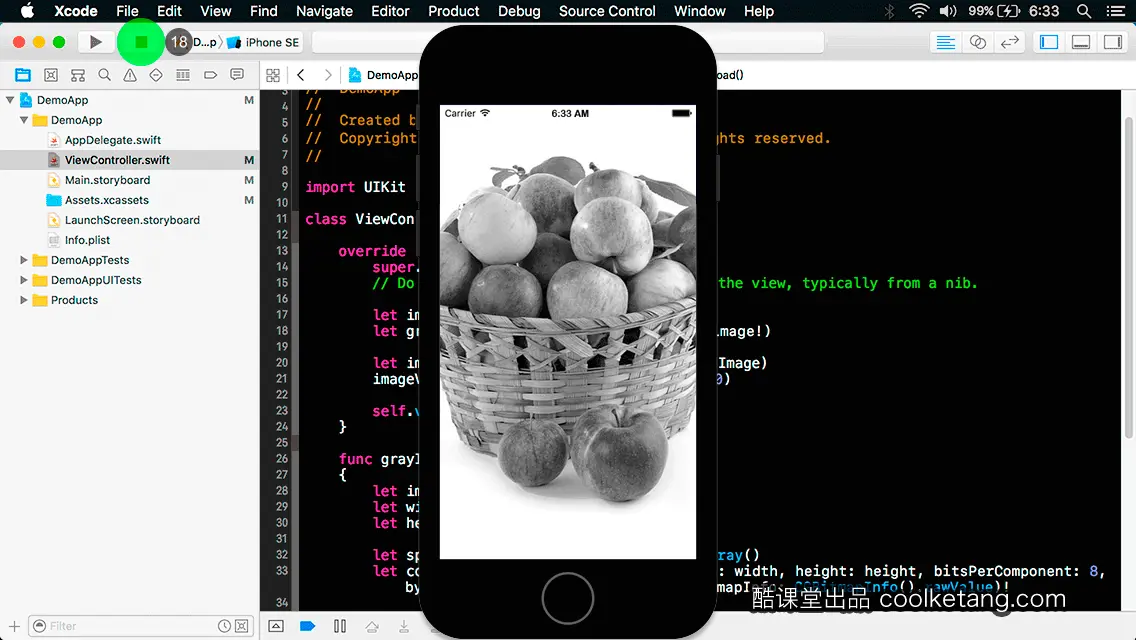 互动教程 for Xcode9 & Swift4-酷课堂