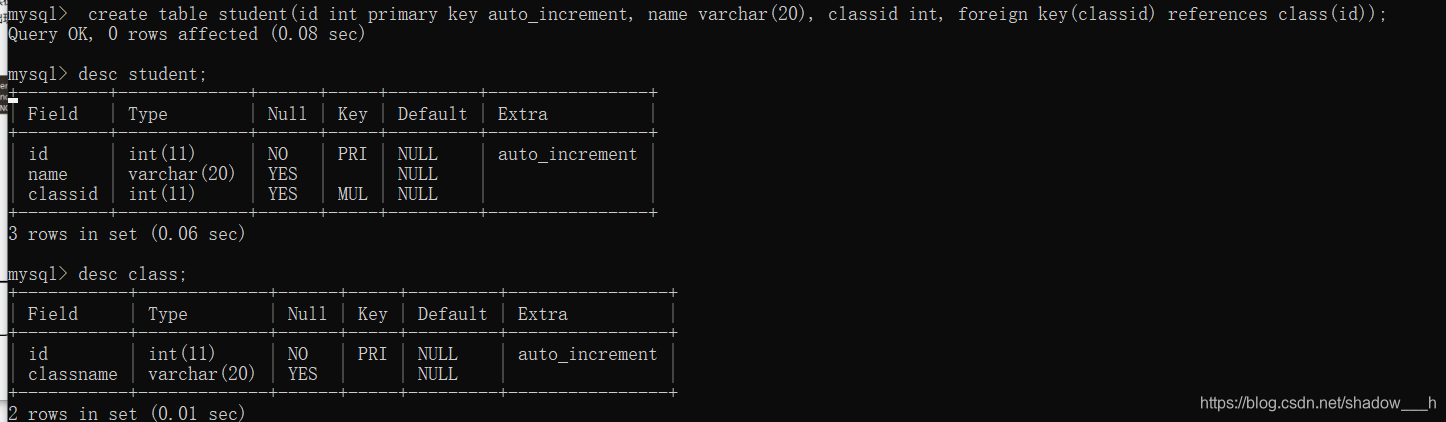 其中MUL就表示有关联