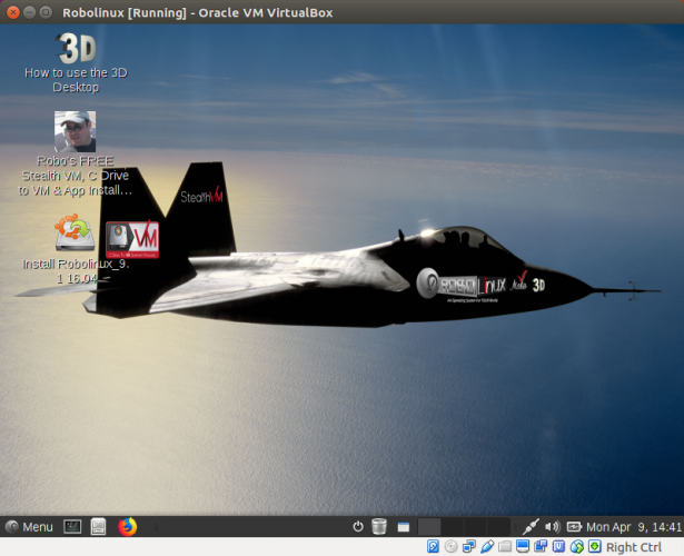 Hands-on with Robolinux - desktop environment