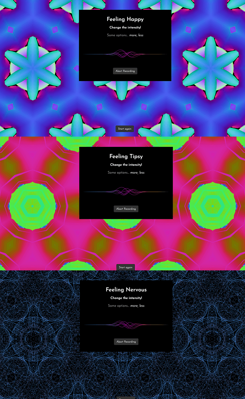 不同情绪的三人模式预览