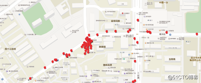 坐标点地图匹配方法
