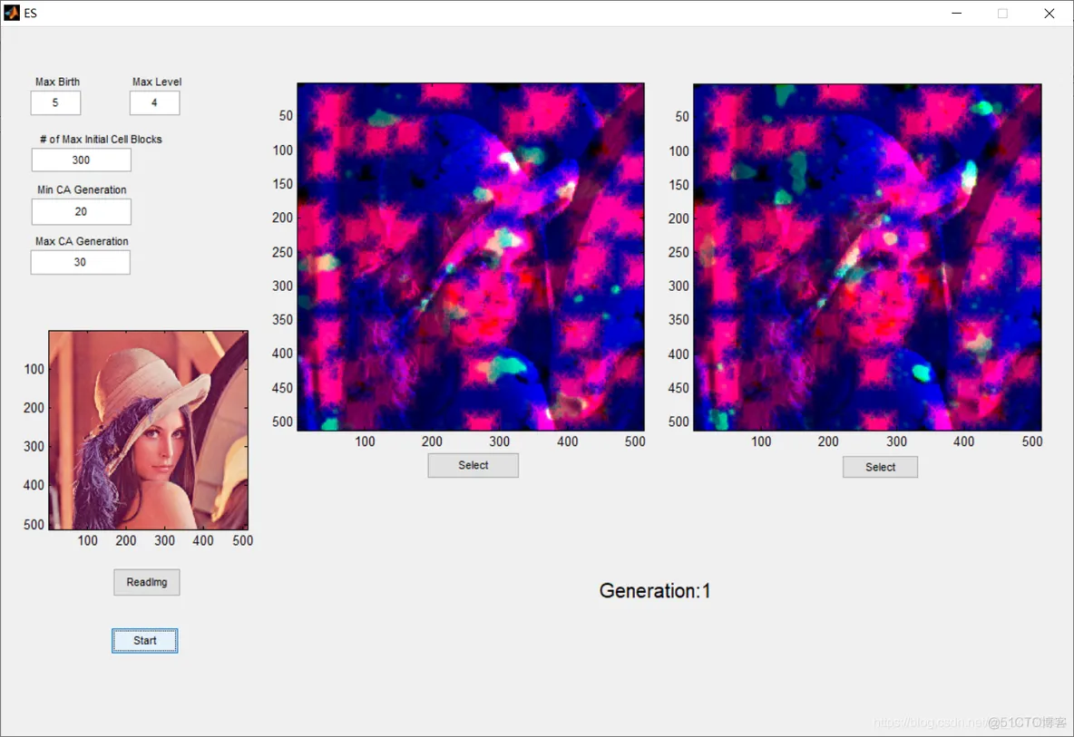 【元胞自动机】基于元胞自动机实现图像处理matlab源码_matlab