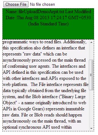 JavaScript,HTML5,文件上传