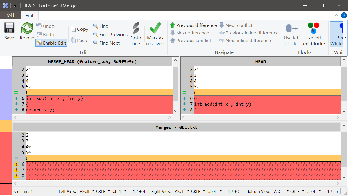 git快速入门(3)__ 分支创建、切换和合并