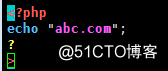 apache与PHP结合，apache默认虚拟机