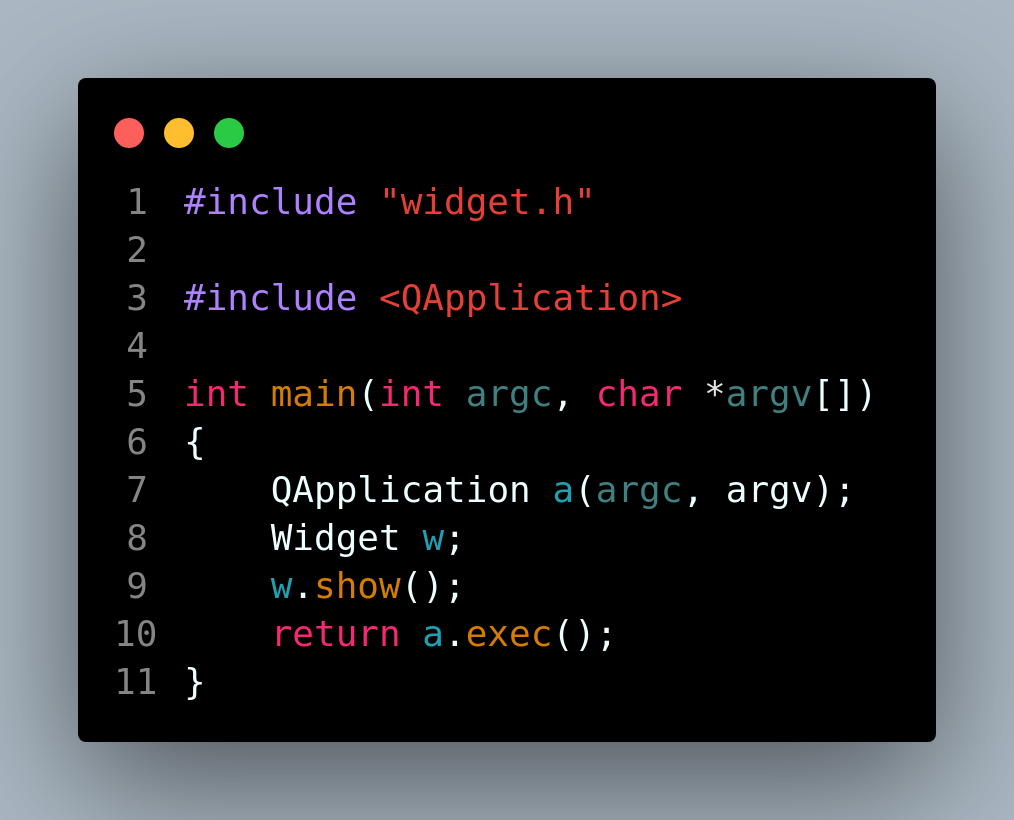 qt-C++基于QWidget的程序模板_widget.h-CSDN博客