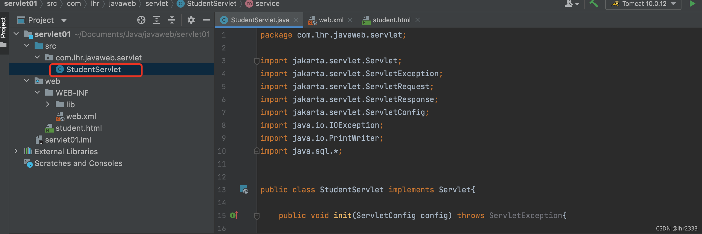 JavaWeb: IntelliJ IDEA集成开发环境下开发第一个servlet程序(JDBC）Tomcat_在idea上用java实现第 ...