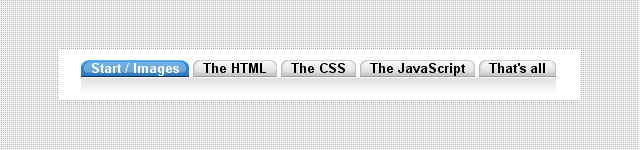 CSS Navigation and buttons tutorial