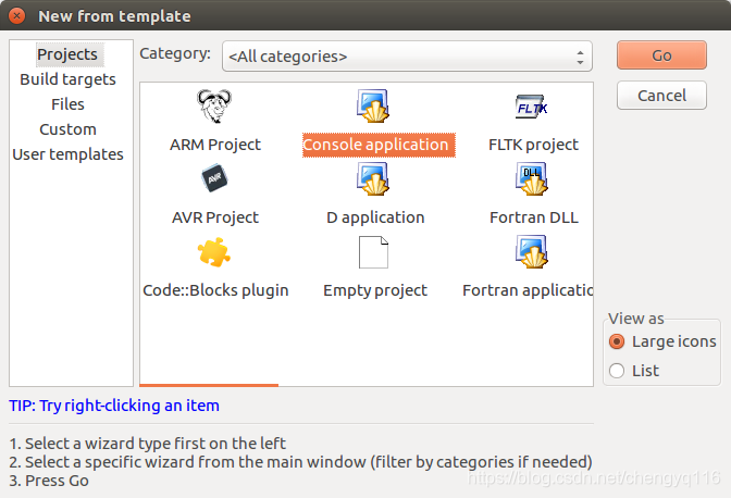 Ubuntu Code::Blocks 新建 C++ 工程 (project)_codeblocks怎么创建c++工程-CSDN博客