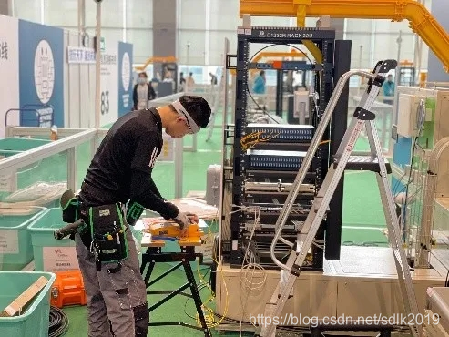 福禄克DSX2-5000、DSX2-8000助力第一届全国技能大赛信息网络布线项目