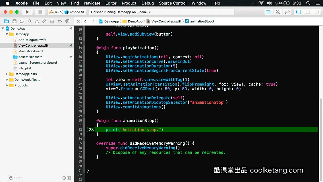 互动教程 for Xcode9 & Swift4-酷课堂
