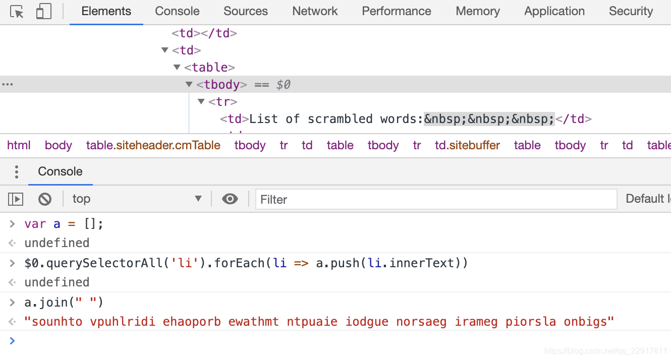 ul wordlist