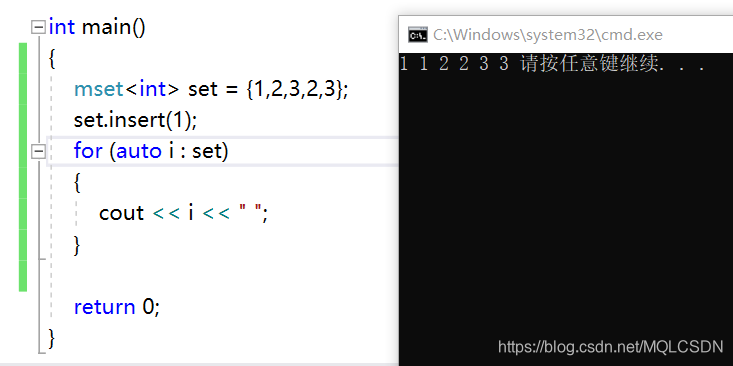 C++ multiset的一些探索_std::multiset 降序排列-CSDN博客