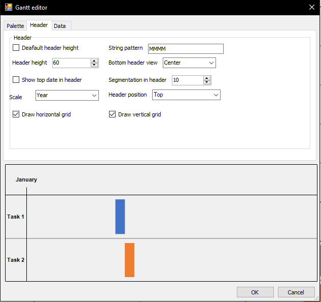 如何在 FastReport Business Graphics 中使用甘特图?
